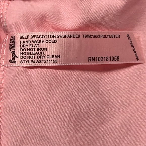 DOLLS KILL Sugar Thrillz In Your Fantasies Ruffle Tulle Crop Top - Picture 10 of 11